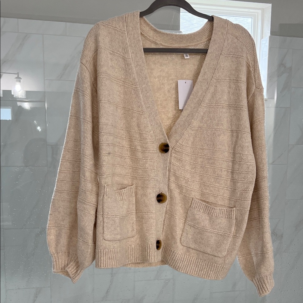 Cozy Beige Women's Sweater